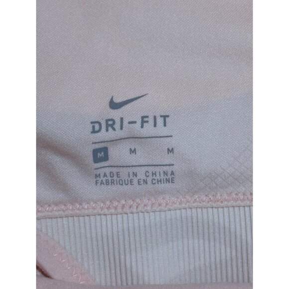 Nike Dri-Fit Sports Bra M Peach Racerback - Picture 5 of 7